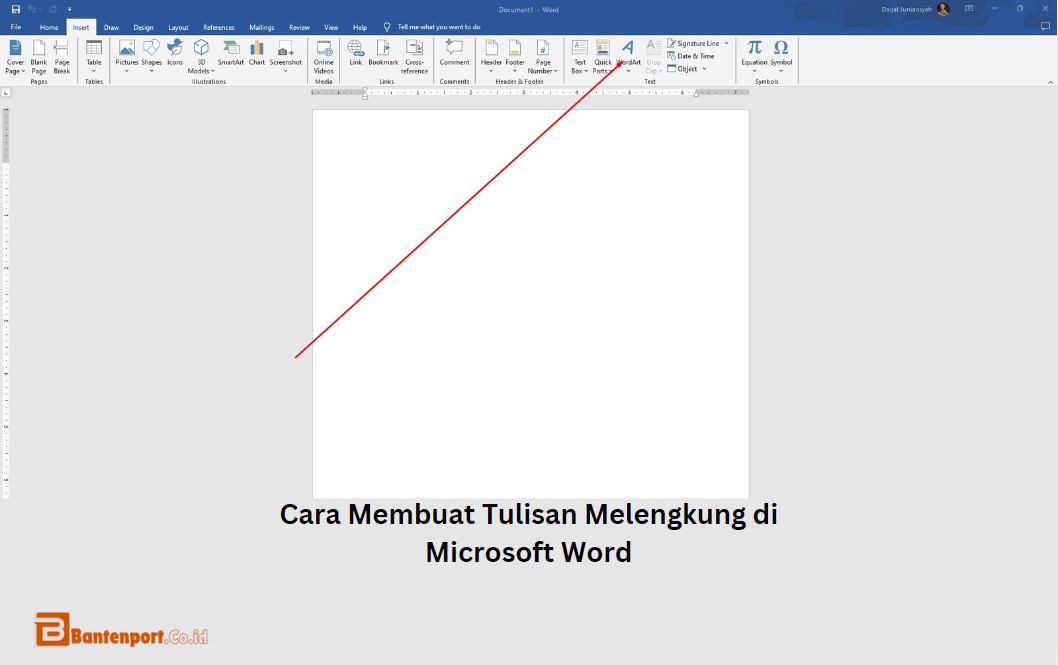 Cara Membuat Tulisan Melengkung di Microsoft Word