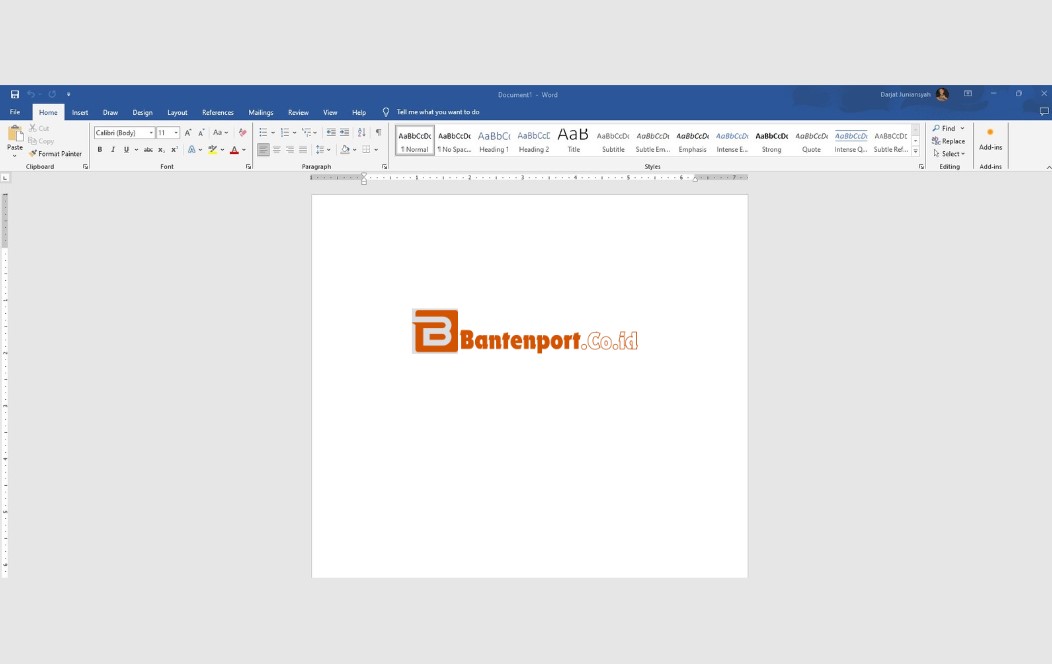 Cara Memunculkan Ruler Penggaris di Microsoft Word