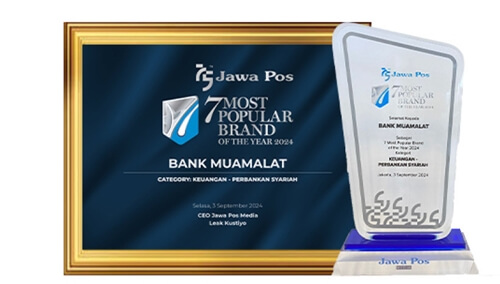 penghargaan dan prestasi bank muamalat